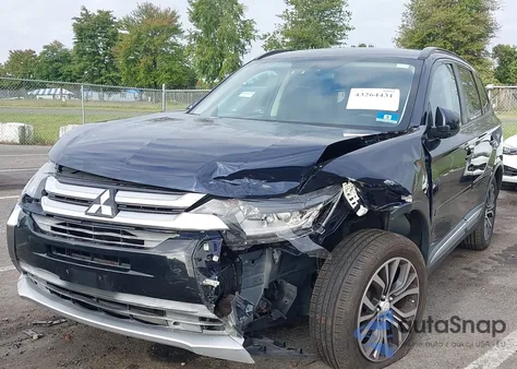 2016 Mitsubishi Outlander Sel z USA, uszkodzony, nr VIN JA4AZ3A32GZ003146